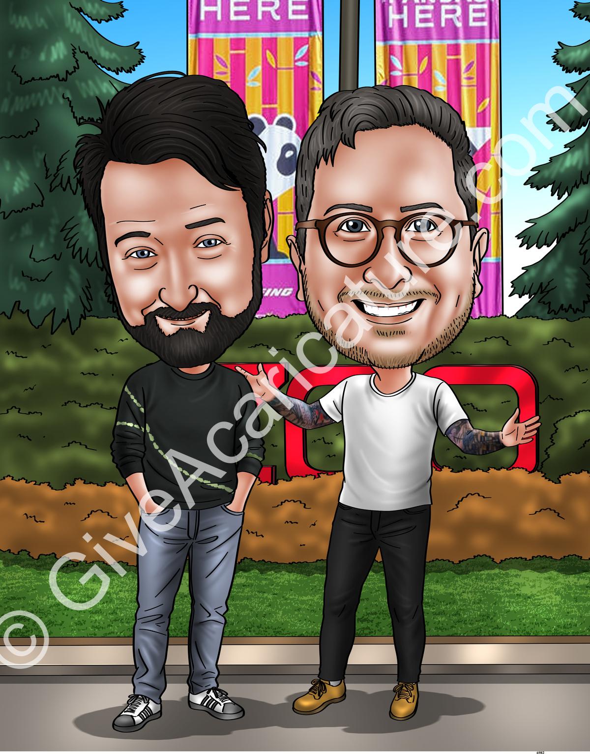 caricature for Cole G.